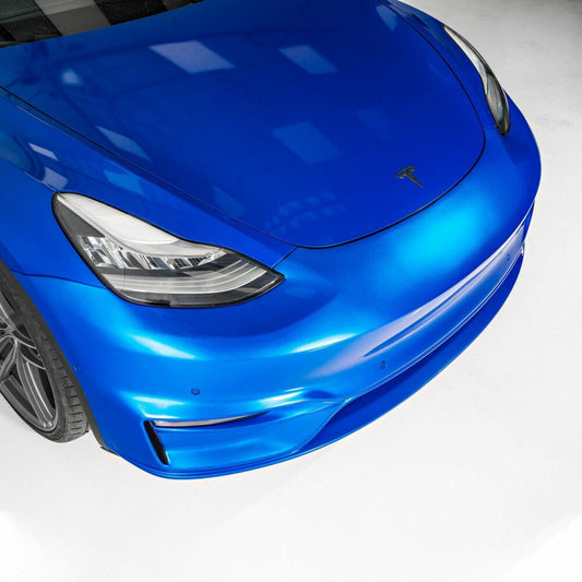 UNPLUGGED PERFORMANCE UP-MY-328-3.1 ASCENSION FRONT FASCIA SYSTEM (FRONT BUMPER), WITH SENSOR HOLES, PAINTED DEEP BLUE PPSB