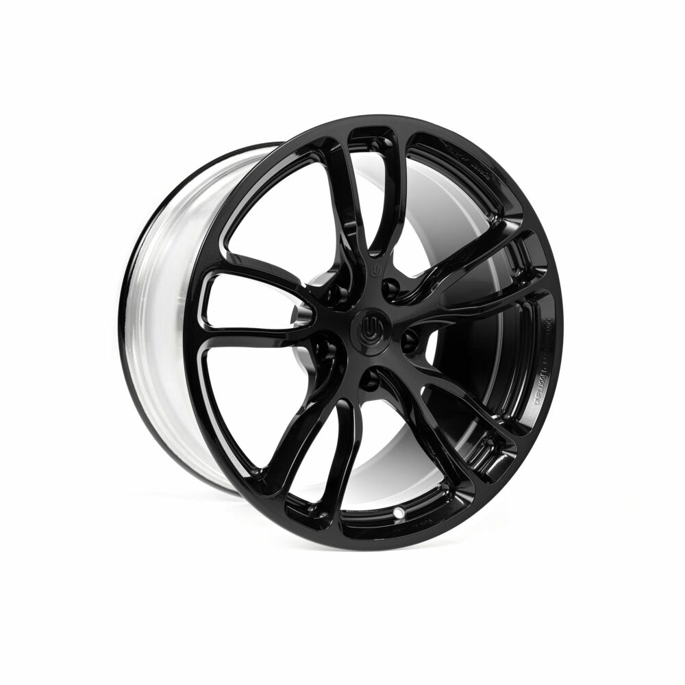 UNPLUGGED PERFORMANCE UP-UP03-1143-009 SINGLE WHEEL UP-03, FORGED, 19X10.5+40 5X114.3, SATIN TITANIUM, CENTERBORE FOR TESLA MODEL 3 / MODEL Y