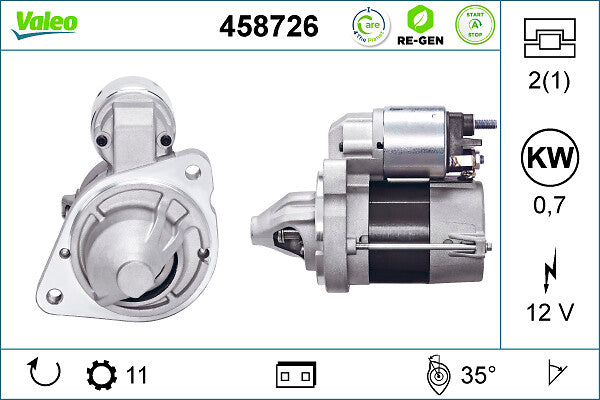 VALEO VAL458726 Starter
