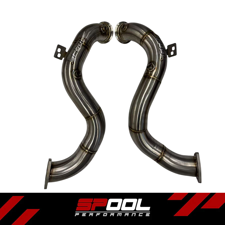 Spool Performance Aston Martin Vantage V8 [M177] Downpipe Upgrade [Race Downpipes]