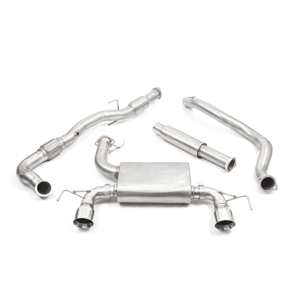 Cobra Exhaust Vauxhall Corsa D VXR Nurburgring (10-14) Turbo Back Performance Exhaust