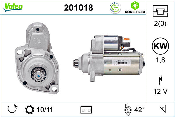 VALEO VAL201018 Starter