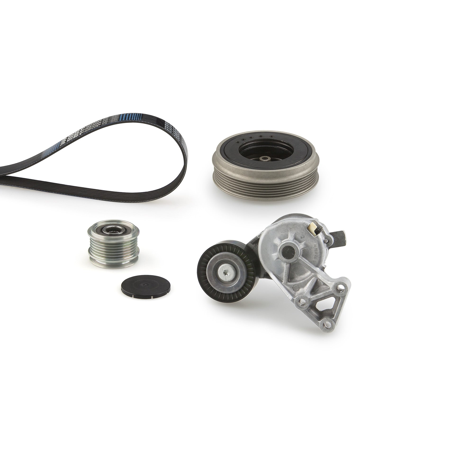 GATES GATK156DPK1195 V-Ribbed Belt Set