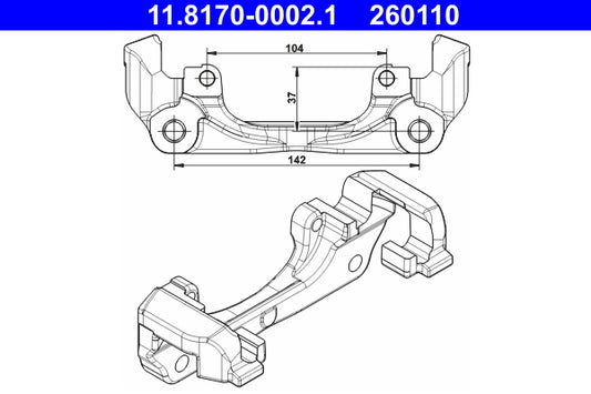 BOSCH 0204131706 Brake Force Regulator