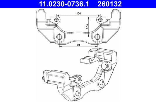 BOSCH 0986482269 Brake Force Regulator