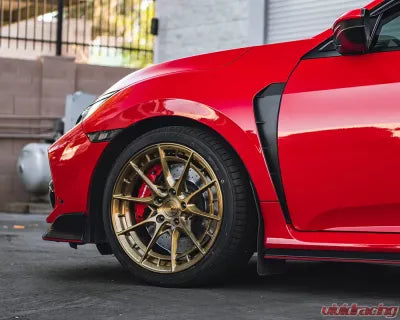 Vivid Racing VR-D03R-1895-45-5120-BRSG VR Forged D03-R Wheel Brushed Gold 18x9.5 +45mm 5x120