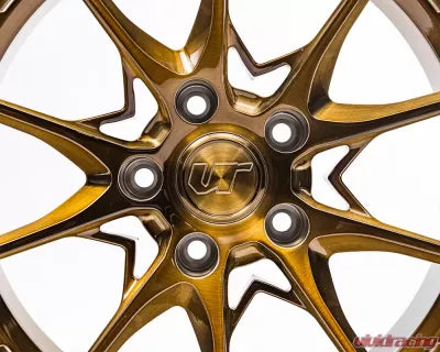Vivid Racing VR-D03R-1895-45-5120-BRSG VR Forged D03-R Wheel Brushed Gold 18x9.5 +45mm 5x120