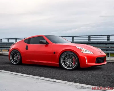 Vivid Racing VR-D03R-19105-22-51143-HBLK VR Forged D03-R Wheel Hyper Black 19x10.5 +22mm 5x114.3