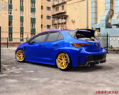 Vivid Racing VR-D04-1895-40-51143-GGLD VR Forged D04 Wheel Olympic Gold 18x9.5 +40mm 5x114.3