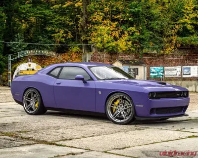 Vivid Racing VR-D10-2011-16-5115-HBLK VR Forged D10 Wheel Hyper Black 20x11 +16mm 5x115