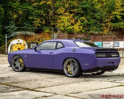 Vivid Racing VR-D10-2011-16-5115-HBLK VR Forged D10 Wheel Hyper Black 20x11 +16mm 5x115