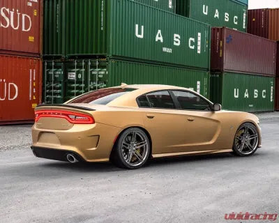 Vivid Racing VR-D10-2011-16-5115-HBLK VR Forged D10 Wheel Hyper Black 20x11 +16mm 5x115