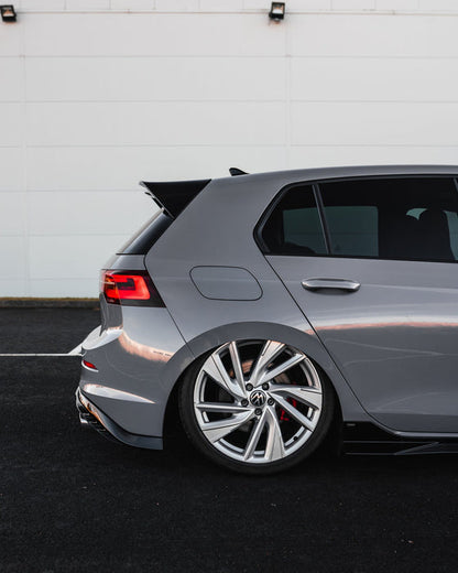 Zaero ZA-GOLF-8-GTI-DF VW GOLF GTI MK8 & MK8.5 EVO-1 GLOSS BLACK REAR DIFFUSER