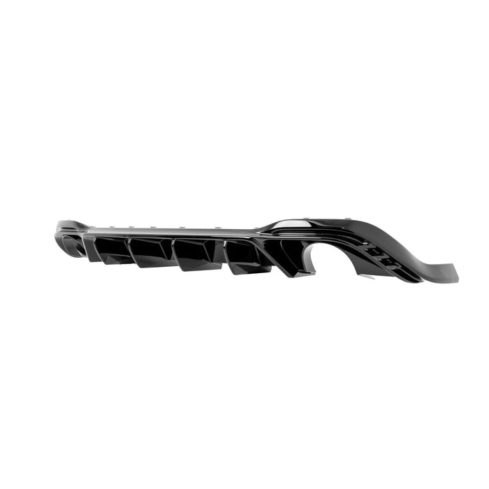 Zaero ZA-GOLF-8-GTI-DF VW GOLF GTI MK8 & MK8.5 EVO-1 GLOSS BLACK REAR DIFFUSER