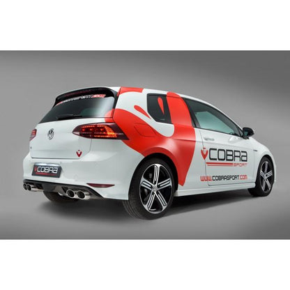Cobra Exhaust VW Golf R (Mk7) 2.0 TSI (5G) (12-18) Cat Back Performance Exhaust