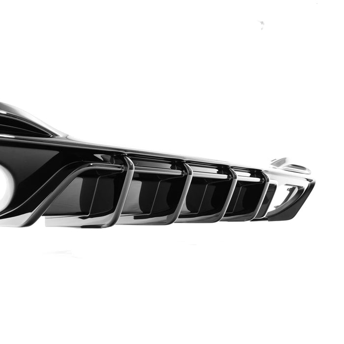 Zaero ZA-GOLF-8-R-DF VW GOLF R MK8 & MK8.5 EVO-1 GLOSS BLACK REAR DIFFUSER