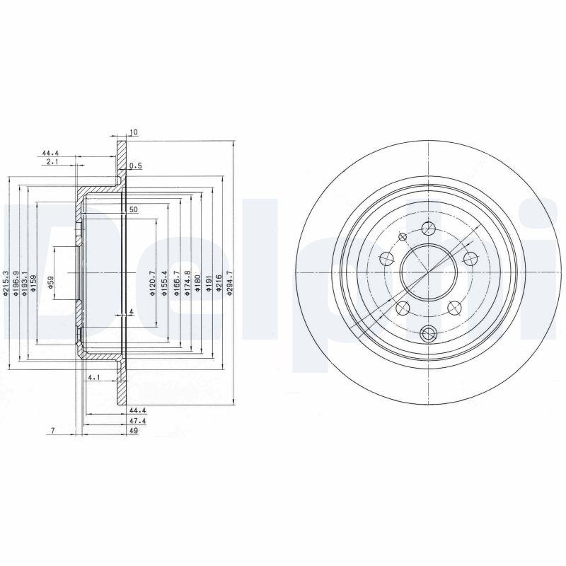 HALDEX 226303000 Pretensioning Cylinder
