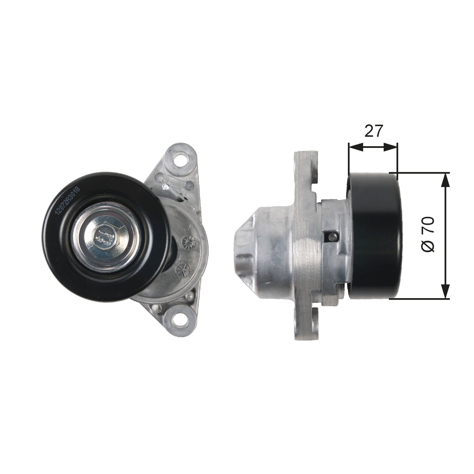 GATES GATT38273 V-Ribbed Belt Tensioner Lever