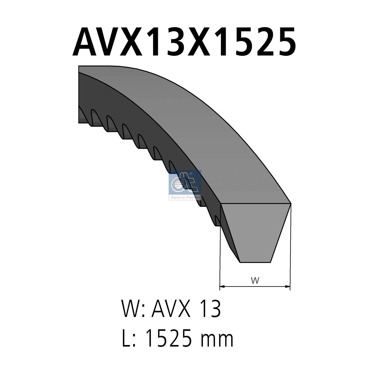 DT A/C 215372 V-Belt