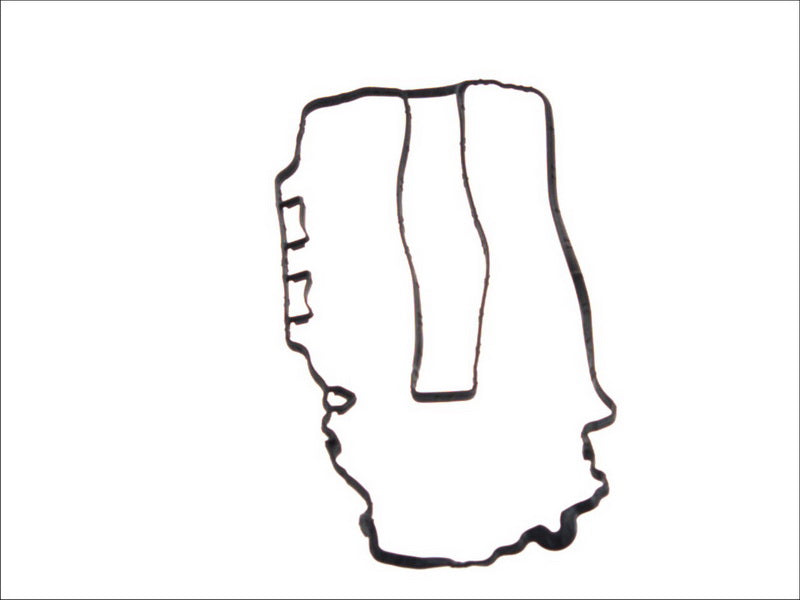 ELRING EL104110 Cylinder Head Cover Gasket