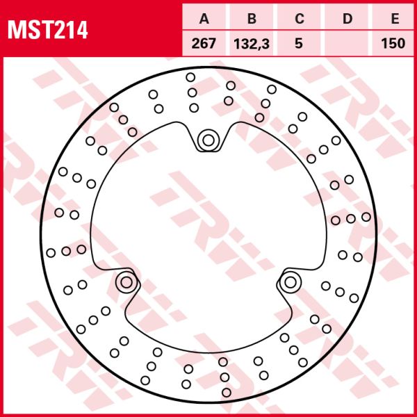 TRW MOTO MST214 Brake Disc