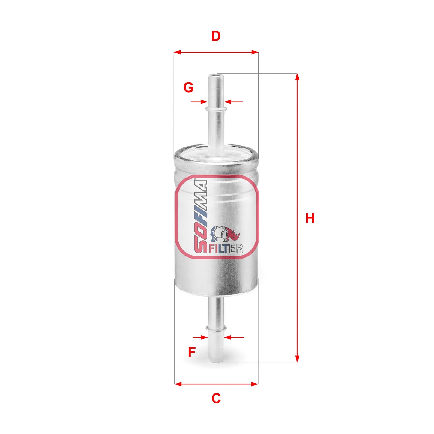 SOFIMA S3740B Fuel Filter