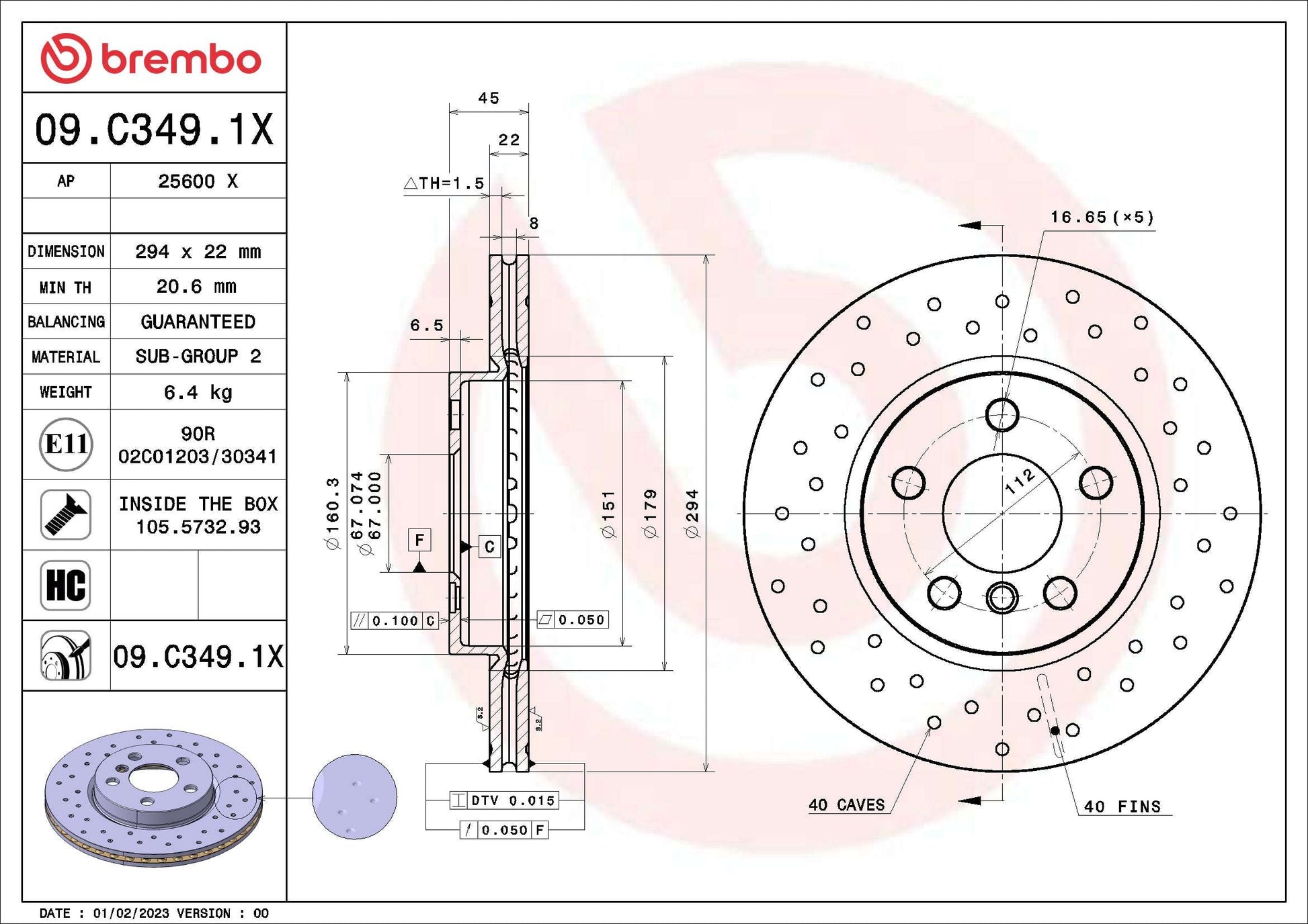 WABCO 6403229272 Disc Brake Caliper Repair Kit