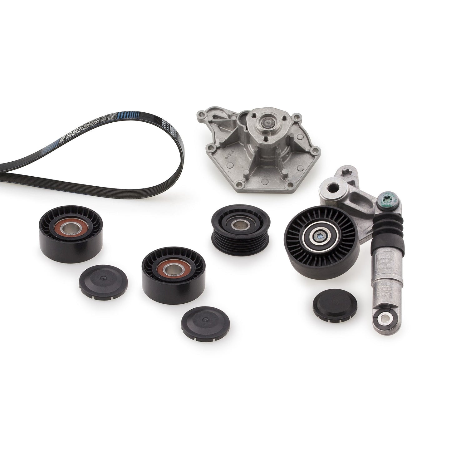 GATES GATKP66PK2500 Water Pump + V-Ribbed Belt Kit