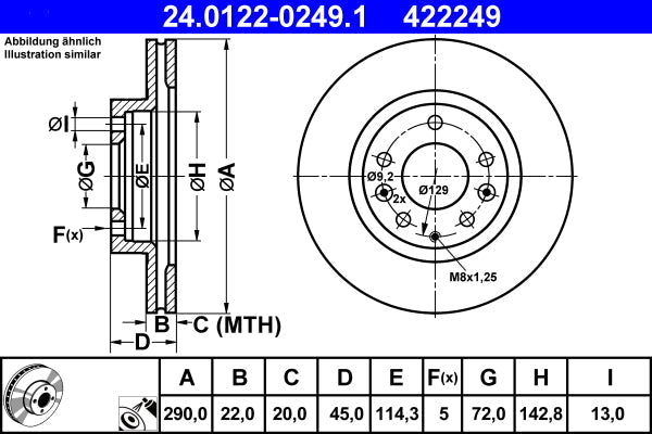 TRW MOTO PFK321 Disc Brake Pad Accessory Kit