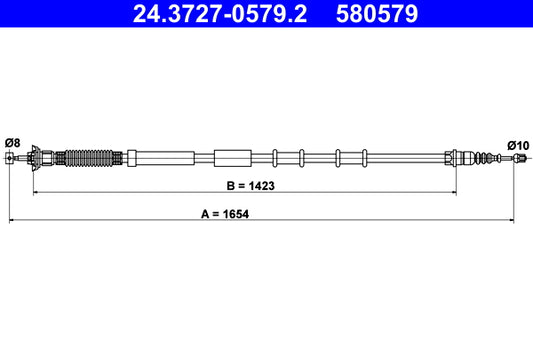 BOSCH 1987477626 Parking Brake Cable Pull