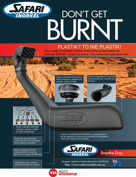 SAFARI SNORKEL SS181HF Snorkel