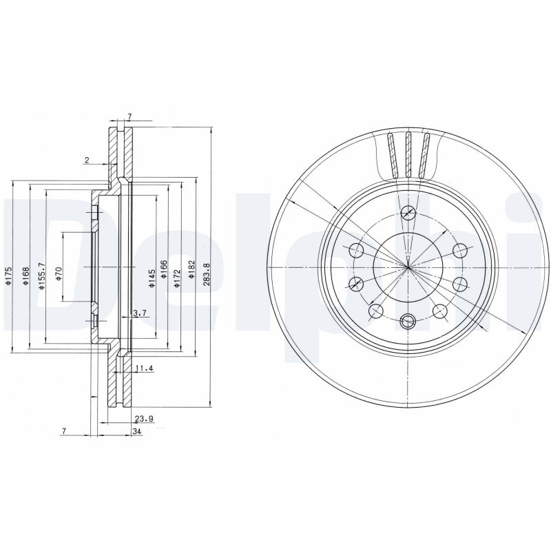 KNORR BS9522 Pretensioning Cylinder