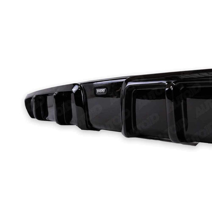 Zaero ZA-I30N-PREFL-DF HYUNDAI I30 N PRE-FACELIFT EVO-1 GLOSS BLACK REAR DIFFUSER