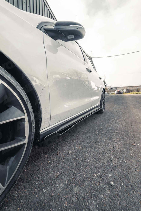 Zaero ZA-I30N-PREFL-SW HYUNDAI I30 N EVO-1 GLOSS BLACK SIDE SKIRTS