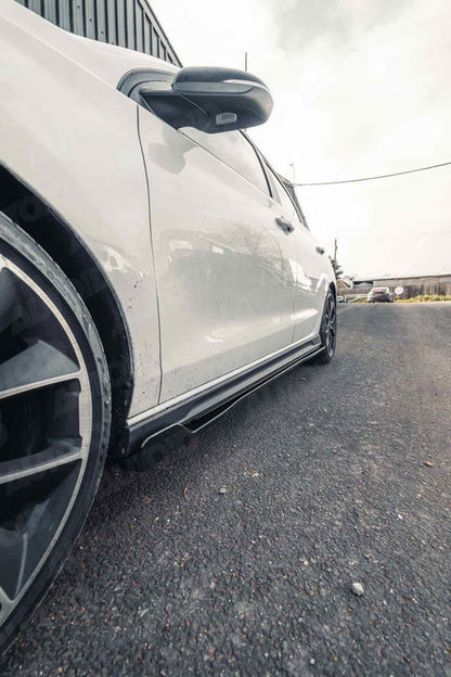 Zaero ZA-I30N-PREFL-SW HYUNDAI I30 N EVO-1 GLOSS BLACK SIDE SKIRTS