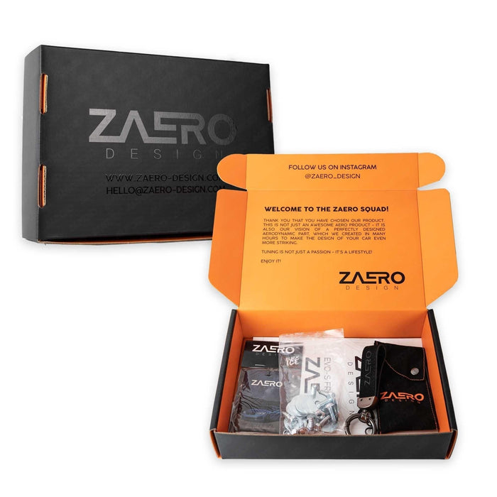 Zaero ZA-F87-EVO-S-FS-B001 BMW M2 OG F87 EVO-S GLOSS BLACK FRONT SPLITTER