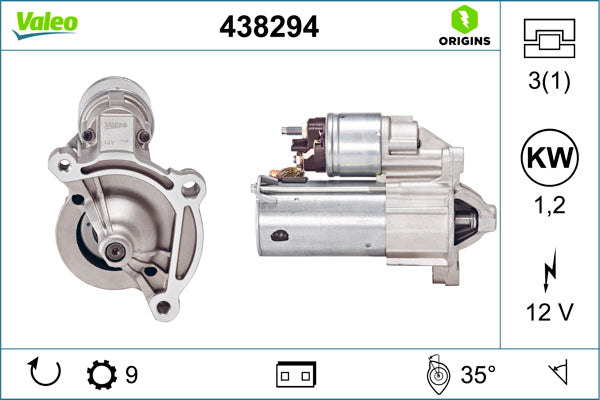VALEO VAL438294 Starter