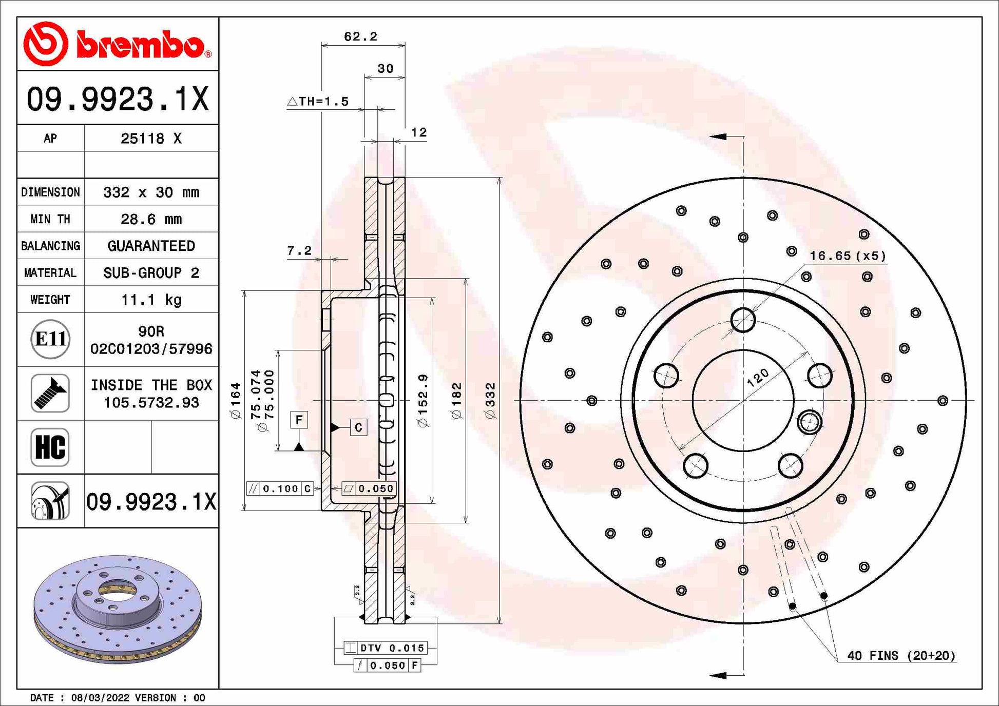 WABCO 6403229262 Disc Brake Caliper Repair Kit