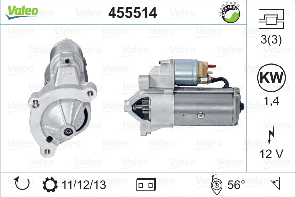 VALEO VAL455514 Starter