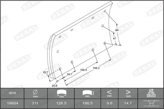BOSCH 0986135002 Brake Caliper