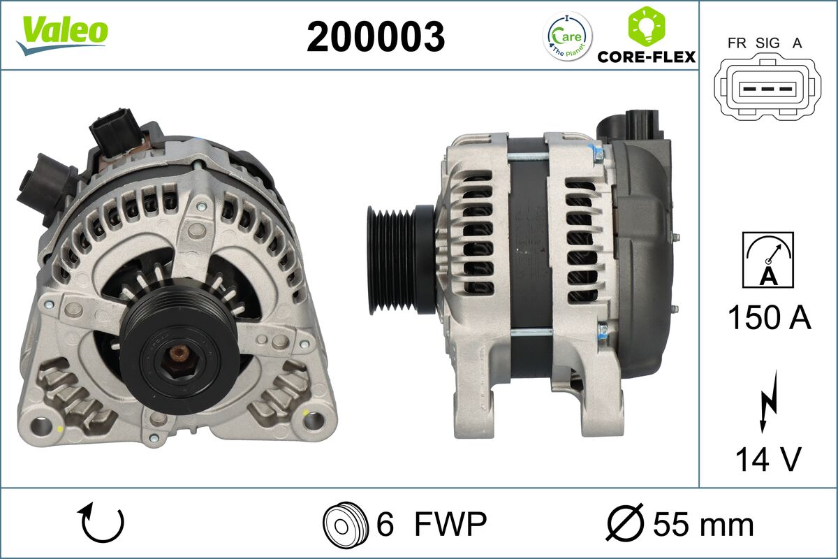 VALEO VAL200003 Alternator