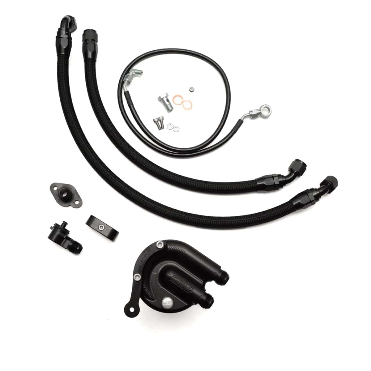 034Motorsport Billet Catch Can Kit, 8J Audi TT RS 2.5 TFSI - ML Performance