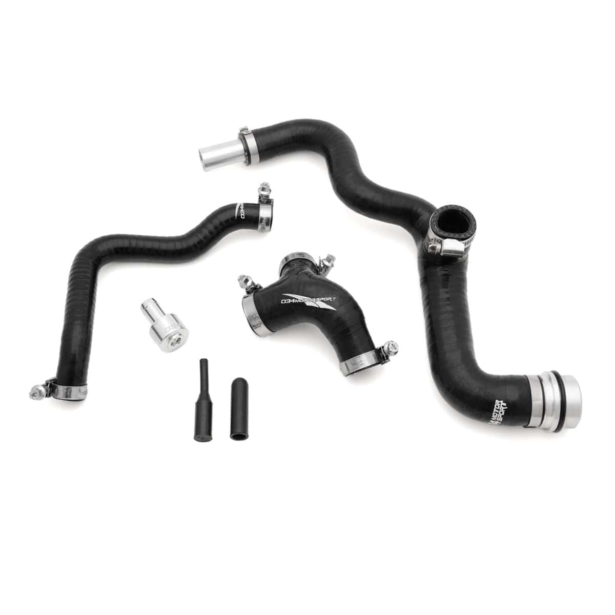 034Motorsport Breather Hose Kit, Mid-AMB Audi A4 & Late-AWM Volkswagen Passat 1.8T, Reinforced Silicone - ML Performance