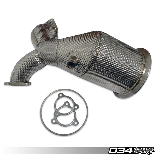034Motorsport Audi Stainless Steel Racing Catalyst (B9 S4/S5) - ML Performance UK