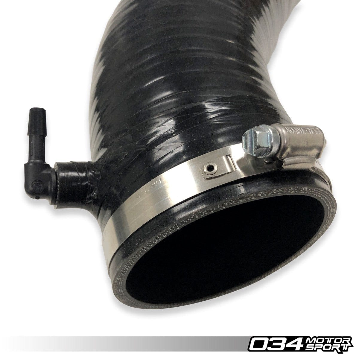 034Motorsport Audi B8 3.0 TFSI 82MM Throttle Body Inlet Hose, High-Flow Silicone (Q5/SQ5) - ML Performance