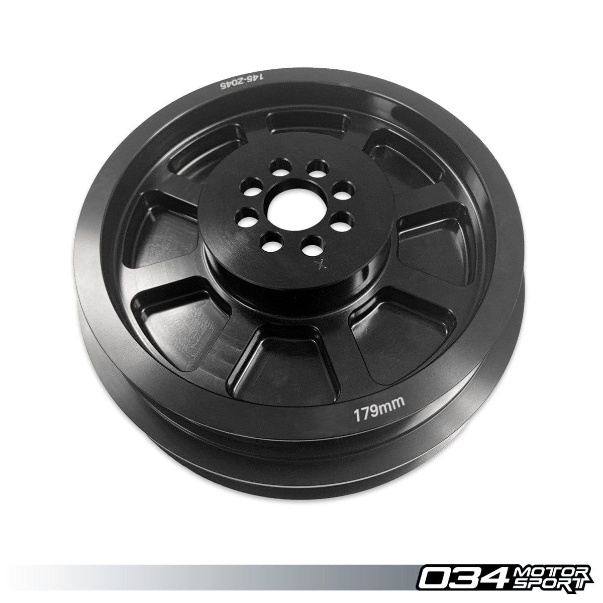 034Motorsport Audi Supercharger 179mm Crank Pulley Upgrade (B8/B8.5/C7 S4/S5/Q5/SQ5/A6/A7) - ML Performance UK