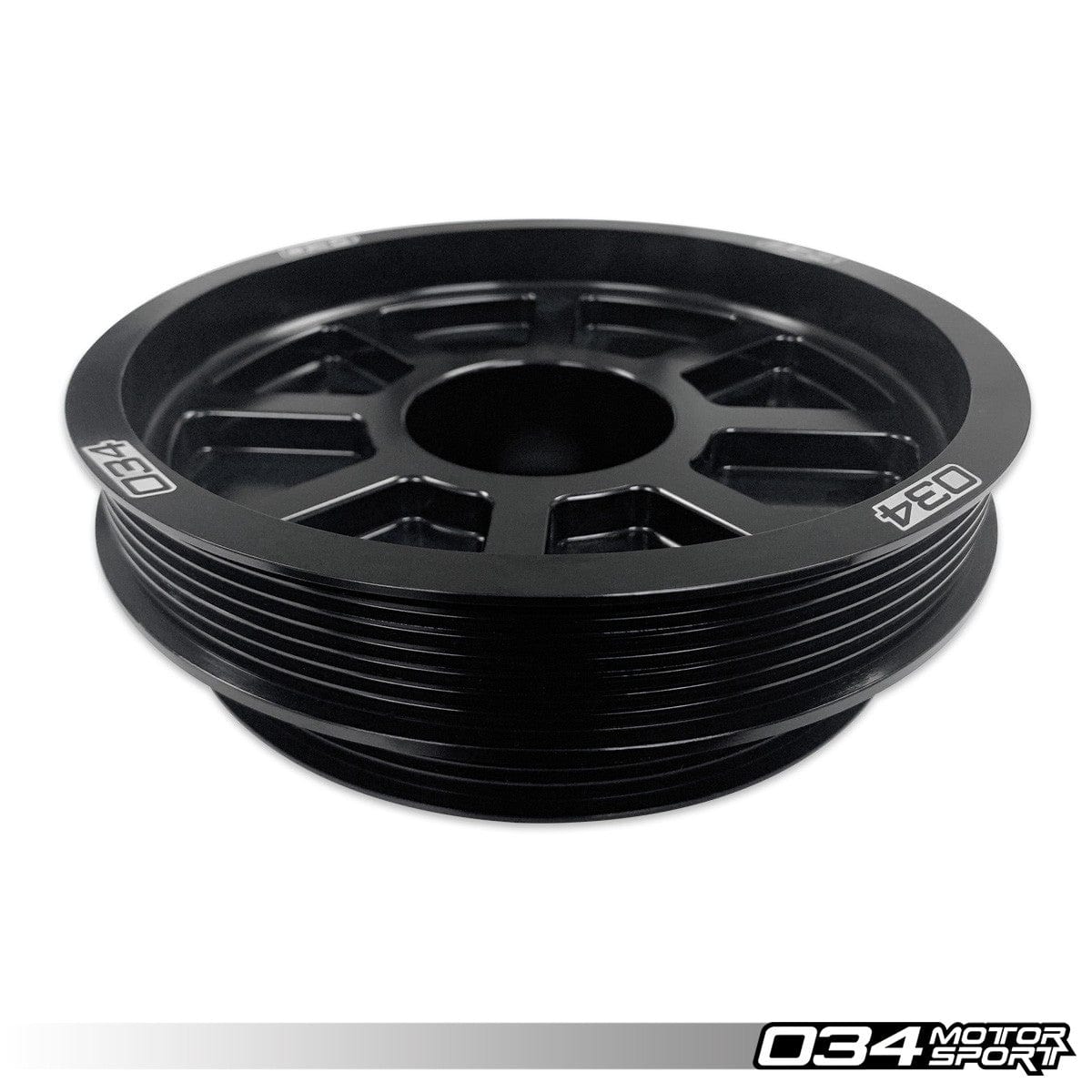034Motorsport Audi Supercharger 179mm Crank Pulley Upgrade (B8/B8.5/C7 S4/S5/Q5/SQ5/A6/A7) - ML Performance UK