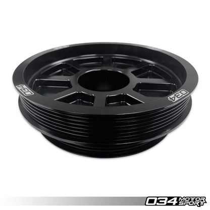 034Motorsport Audi Supercharger 179mm Crank Pulley Upgrade (B8/B8.5/C7 S4/S5/Q5/SQ5/A6/A7) - ML Performance UK