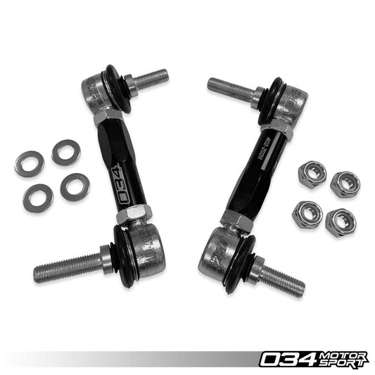 034Motorsport Audi VW Dynamic+ Adjsutable Rear Sway Bar End Link Kit (MKV/MKVI, GTI/GLI/R32/JETTA & 8P A3) - ML Performance