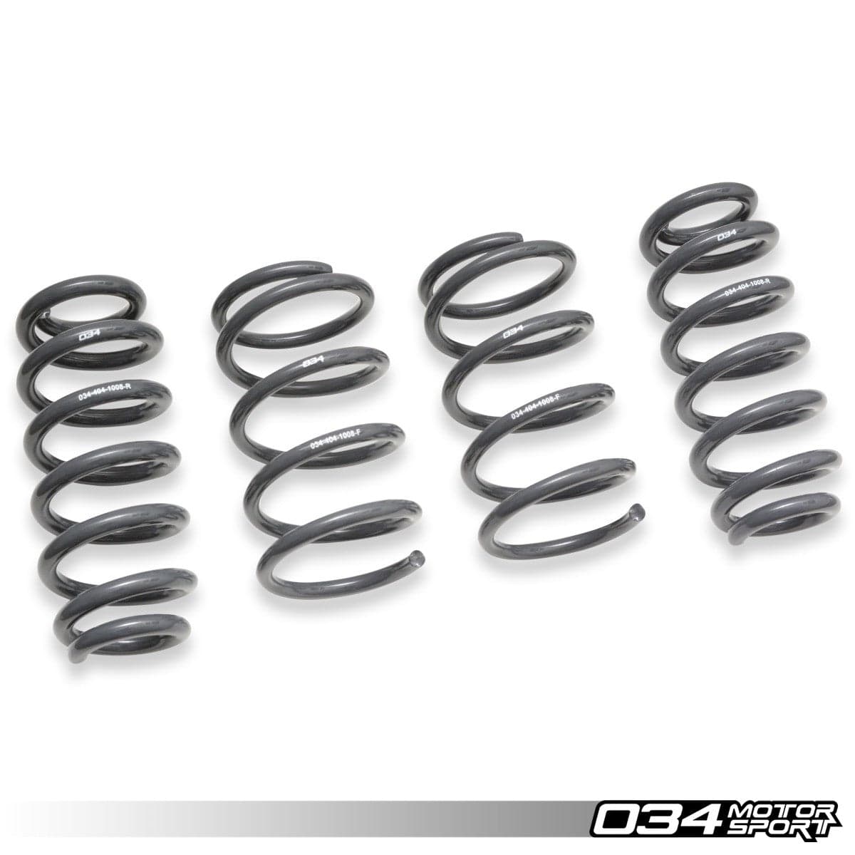 034Motorsport Audi Dynamic+ Lowering Springs, 8V.5 RS3 Quattro Performance Spring Set - ML Performance